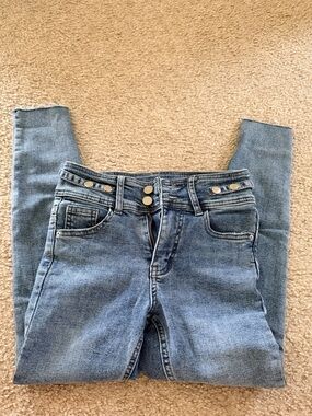 Classic High-Rise Blue Women's Jeans